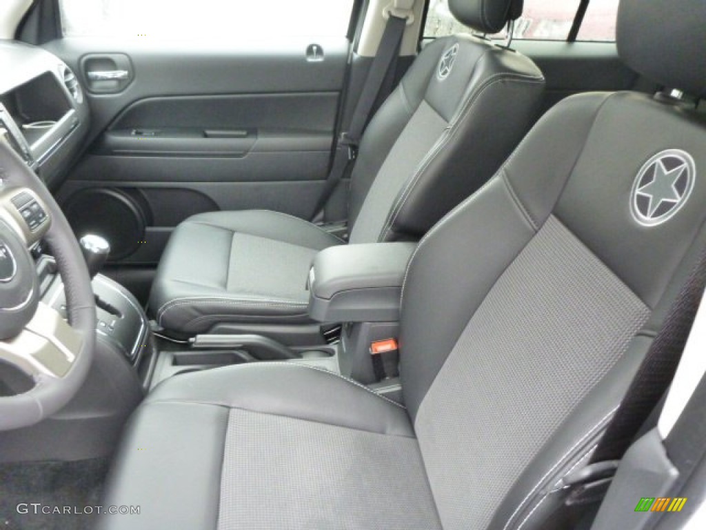 2013 Patriot Oscar Mike Freedom Edition 4x4 - Bright White / Freedom Edition Black/Silver photo #10