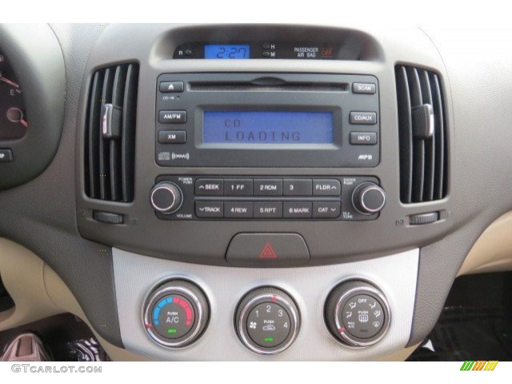 2009 Elantra GLS Sedan - Laguna Sand / Beige photo #15
