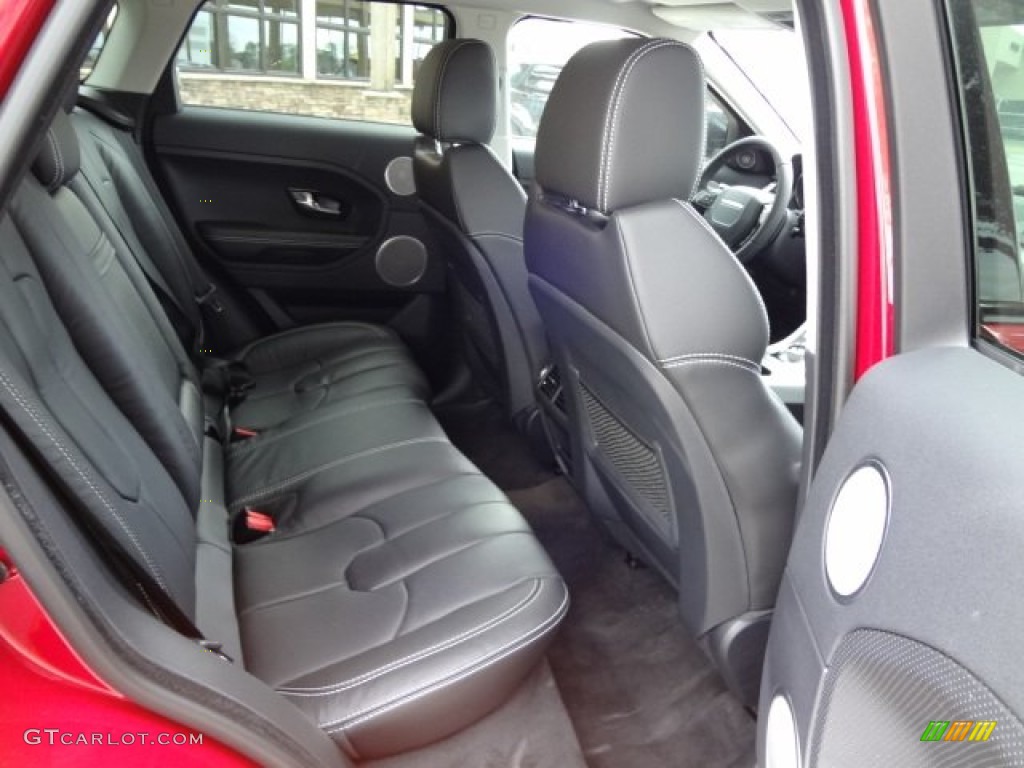 Ebony Interior 2013 Land Rover Range Rover Evoque Dynamic Photo #77622137