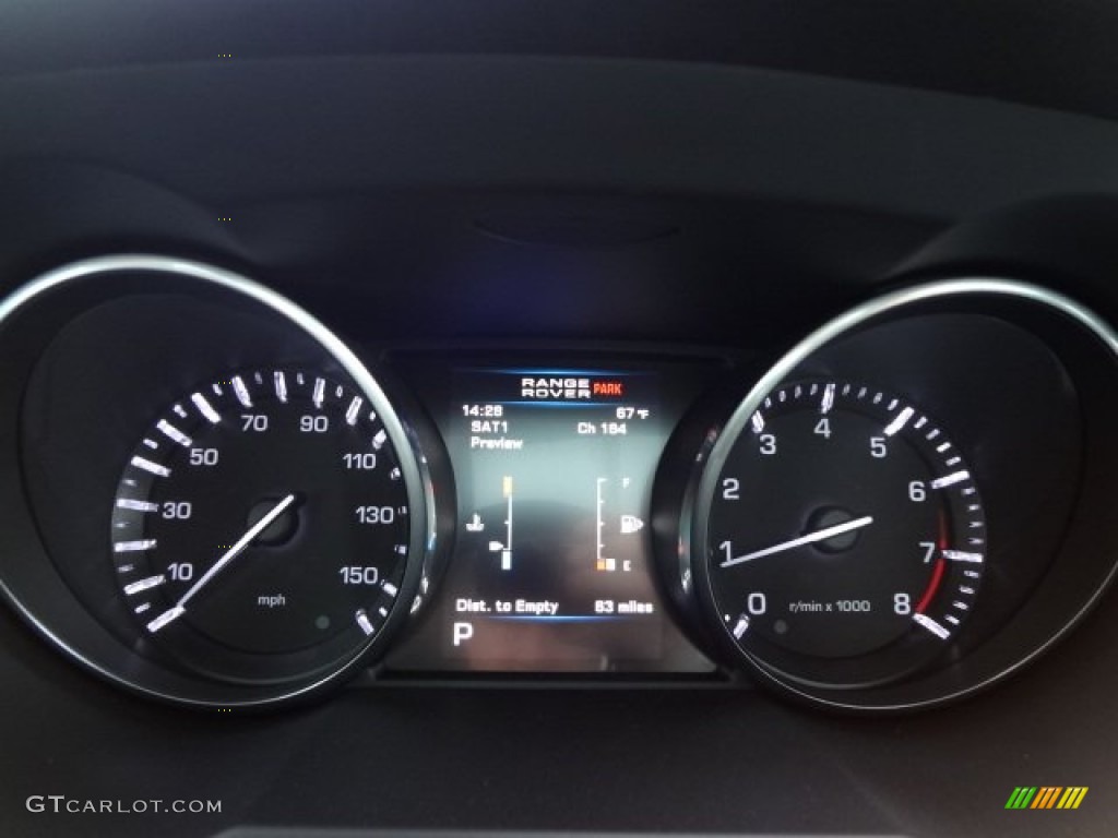 2013 Land Rover Range Rover Evoque Dynamic Gauges Photo #77622251