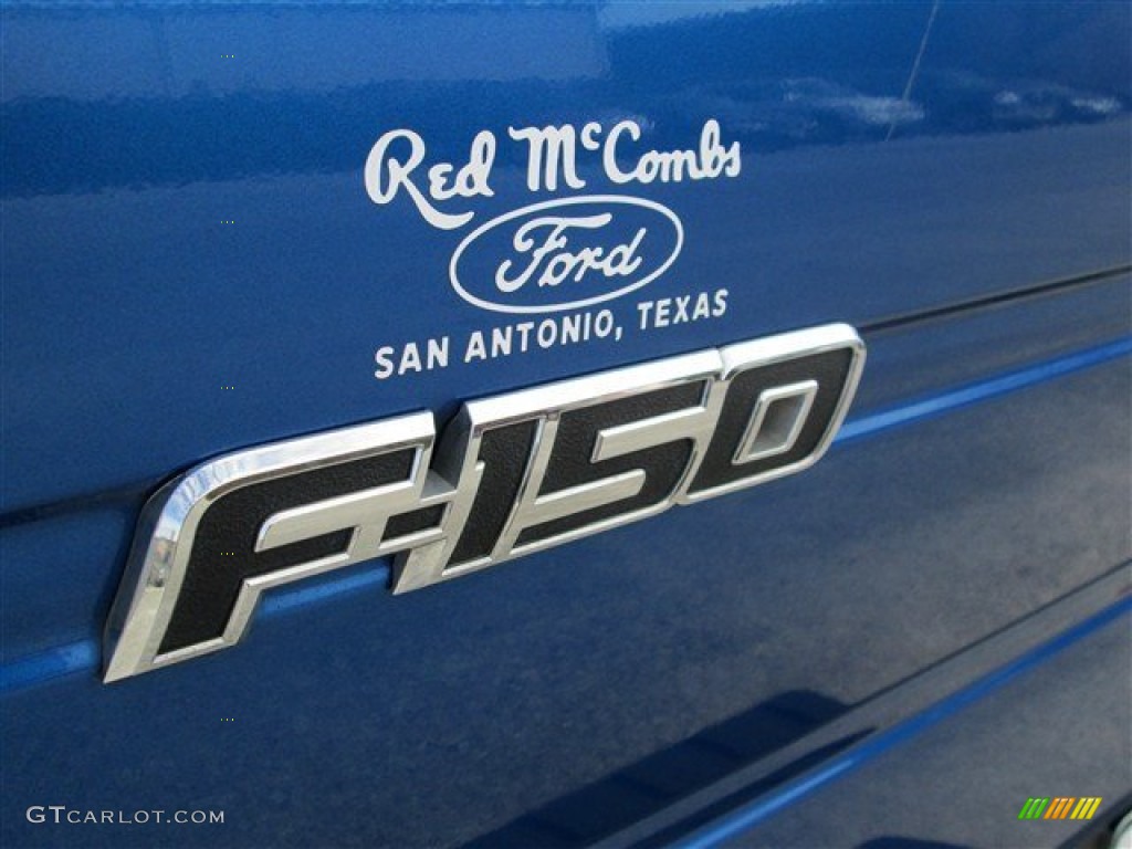 2011 F150 Texas Edition SuperCrew - Blue Flame Metallic / Steel Gray photo #7