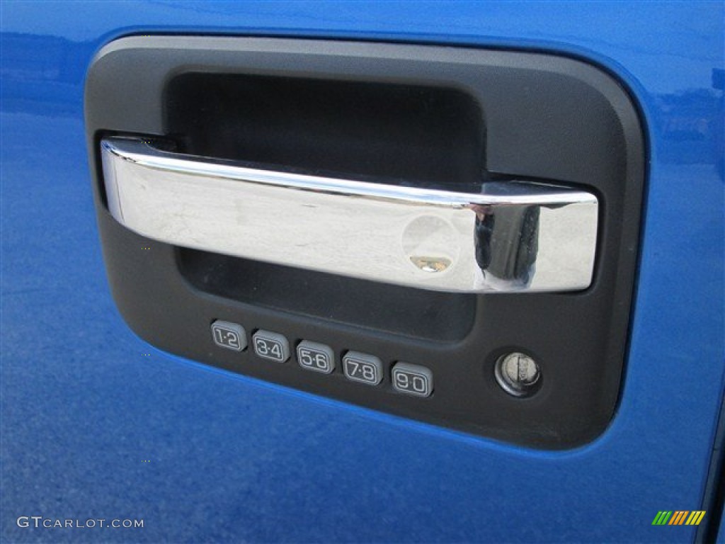 2011 F150 Texas Edition SuperCrew - Blue Flame Metallic / Steel Gray photo #11