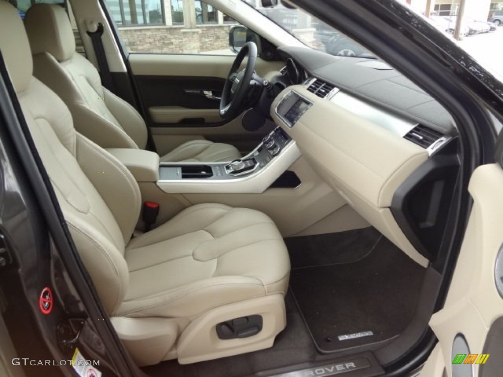 Almond/Espresso Interior 2013 Land Rover Range Rover Evoque Pure Photo #77622640