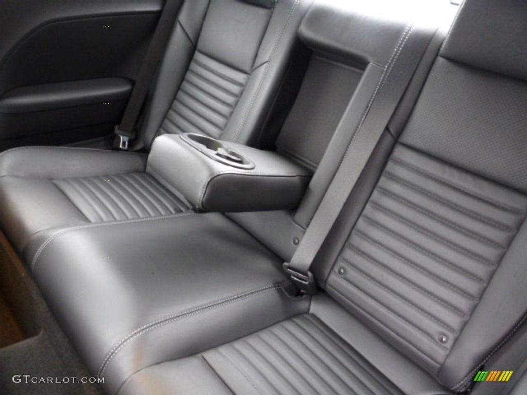 2013 Dodge Challenger R/T Plus Blacktop Rear Seat Photo #77623304