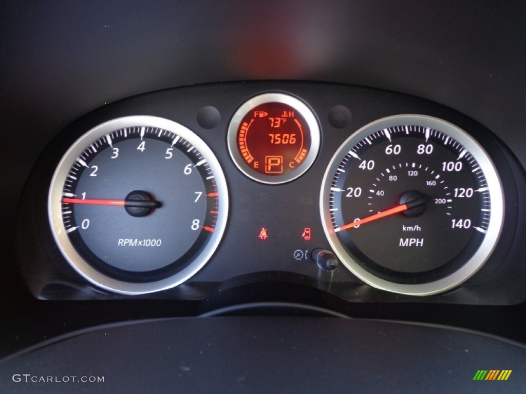 2012 Nissan Sentra 2.0 SR Gauges Photo #77624207