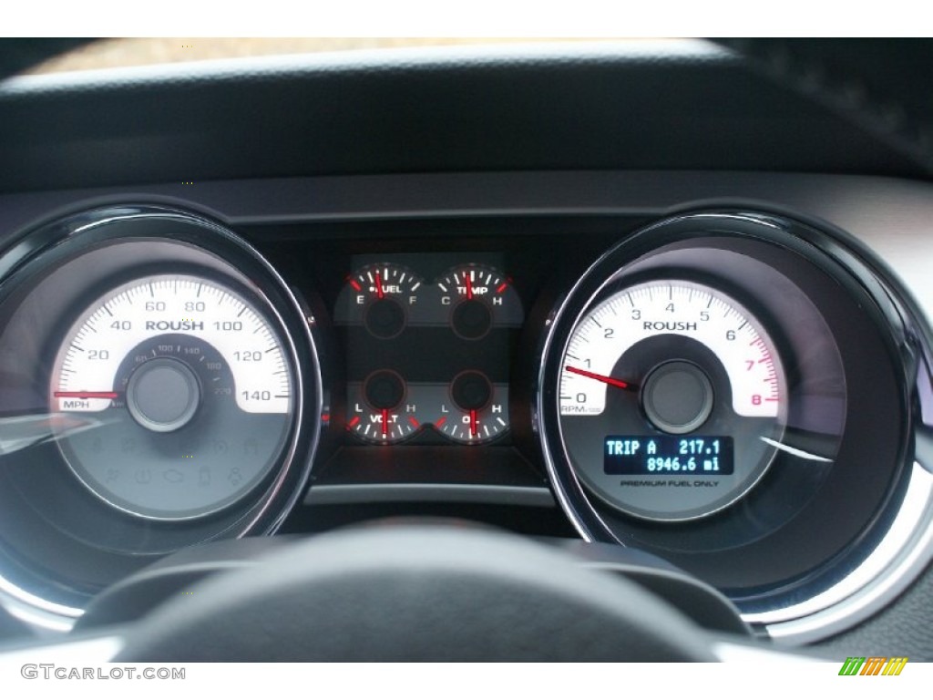 2010 Ford Mustang Roush 427R  Supercharged Coupe Gauges Photo #77624255