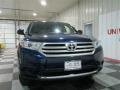 2011 Nautical Blue Pearl Toyota Highlander V6  photo #2