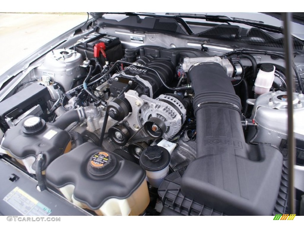 2010 Ford Mustang Roush 427R  Supercharged Coupe Engine Photos