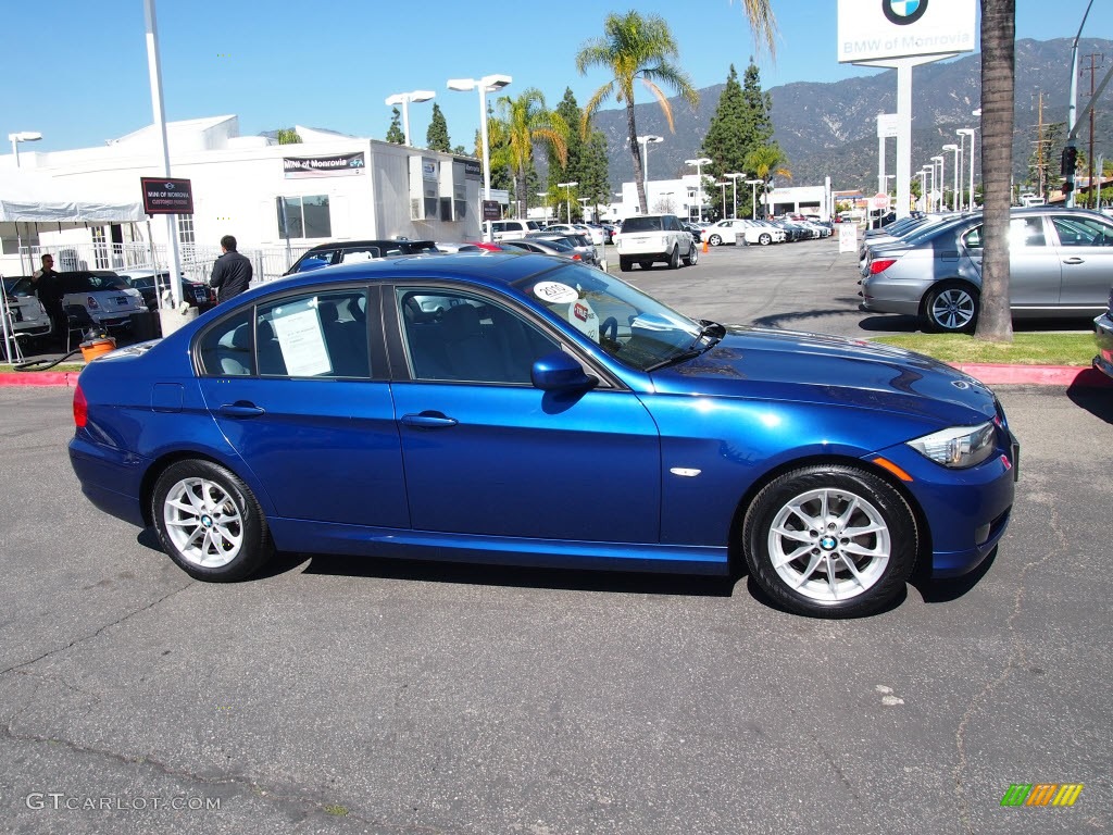 2010 3 Series 328i Sedan - Le Mans Blue Metallic / Gray Dakota Leather photo #3