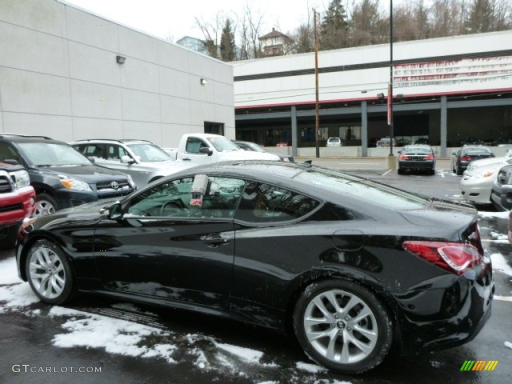 2013 Genesis Coupe 3.8 Grand Touring - Becketts Black / Tan Leather photo #13