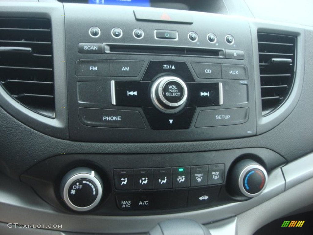 2012 CR-V LX 4WD - Polished Metal Metallic / Gray photo #20