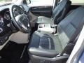 Black/Light Graystone Front Seat Photo for 2012 Chrysler Town & Country #77625959