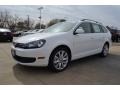 Candy White - Jetta TDI SportWagen Photo No. 1