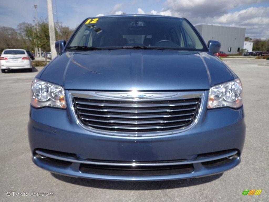 Crystal Blue Pearl 2012 Chrysler Town & Country Touring Exterior Photo #77626115