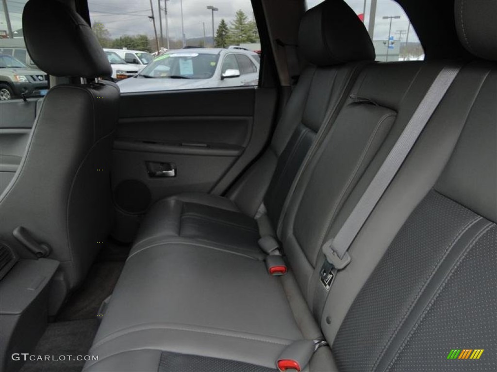 2005 Grand Cherokee Limited 4x4 - Black / Dark Khaki/Light Graystone photo #10