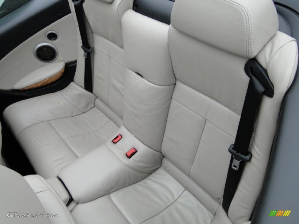 2008 BMW M6 Convertible Rear Seat Photos