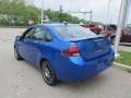 2011 Blue Flame Metallic Ford Focus SES Sedan  photo #3