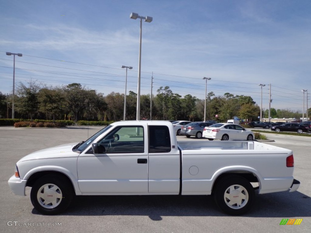 Summit White 2003 GMC Sonoma SLS Extended Cab Exterior Photo #77628152