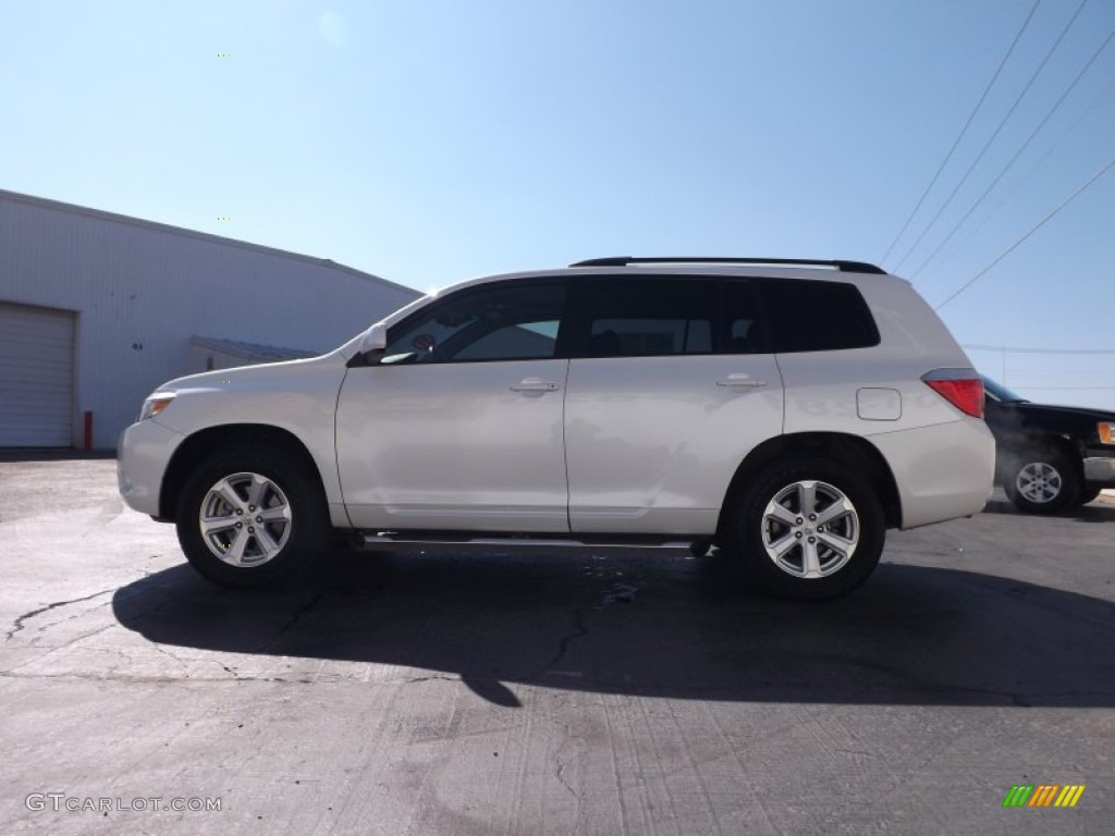 2010 Highlander SE - Blizzard White Pearl / Sand Beige photo #4