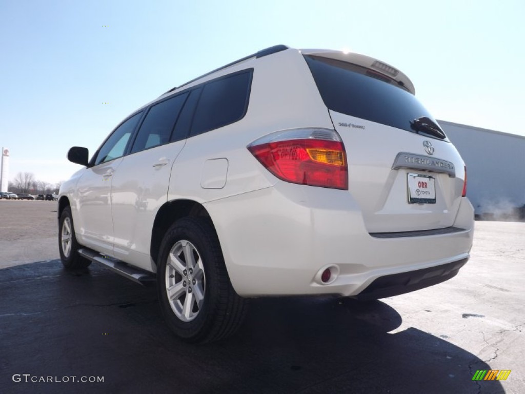 2010 Highlander SE - Blizzard White Pearl / Sand Beige photo #6