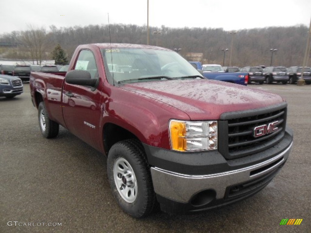 Sonoma Red Metallic 2013 GMC Sierra 1500 Regular Cab 4x4 Exterior Photo #77628593