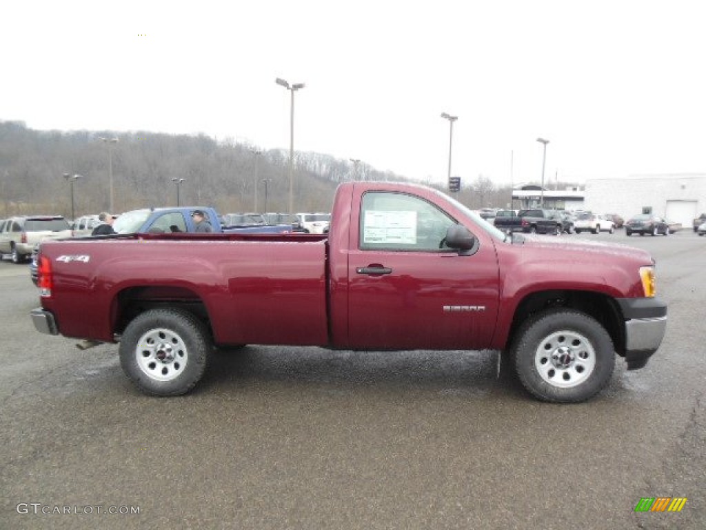 Sonoma Red Metallic 2013 GMC Sierra 1500 Regular Cab 4x4 Exterior Photo #77628611