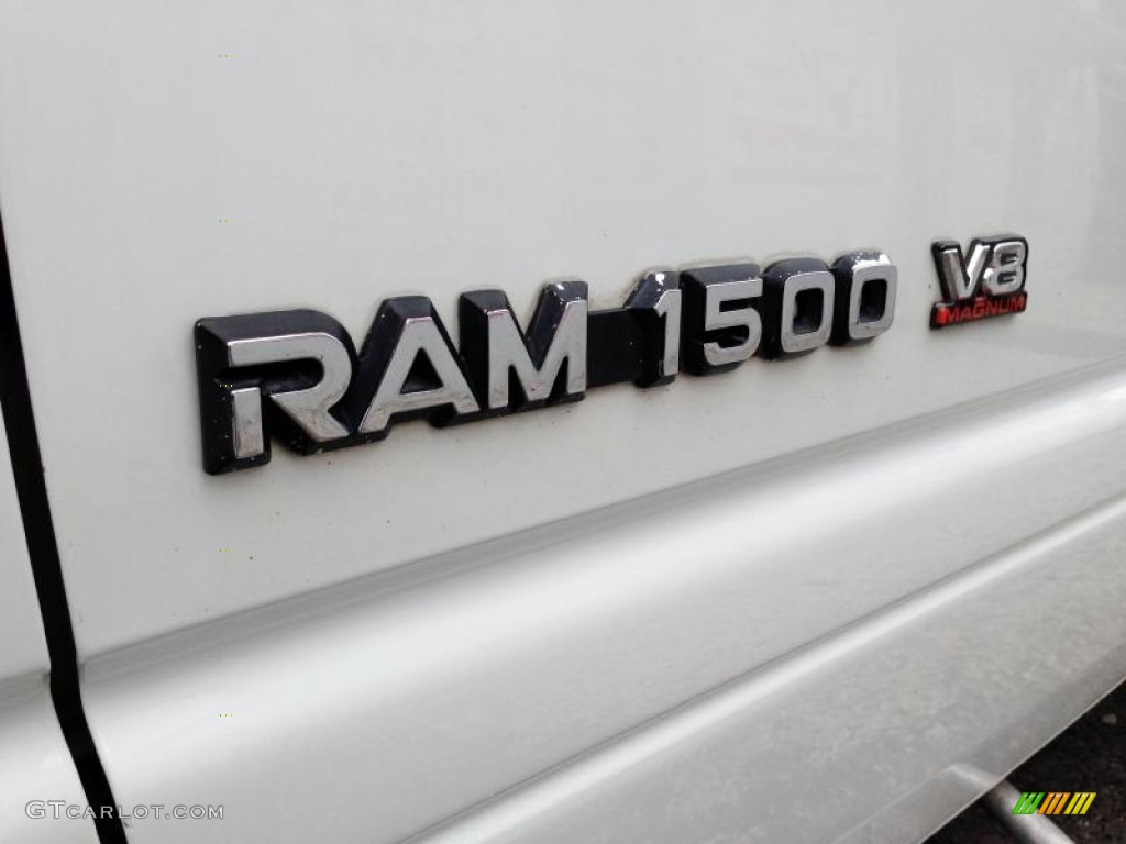 2001 Ram 1500 Sport Club Cab 4x4 - Bright White / Mist Gray photo #15