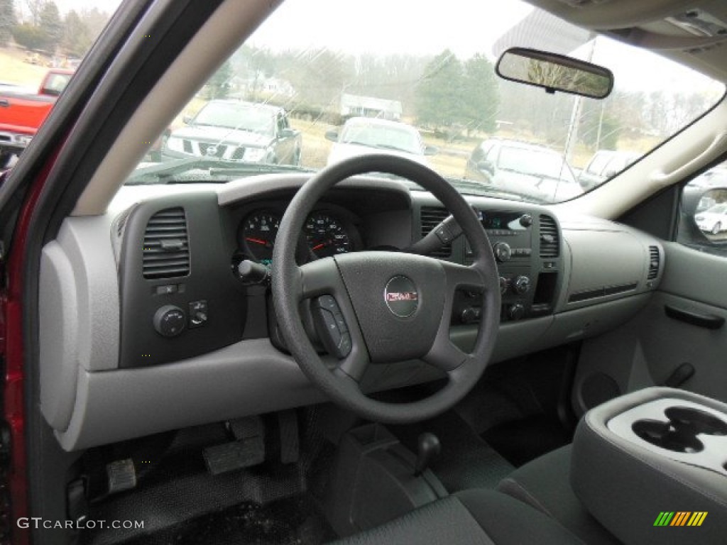 2013 GMC Sierra 1500 Regular Cab 4x4 Dark Titanium Dashboard Photo #77628659