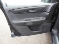 Ebony 2013 GMC Acadia SLT AWD Door Panel