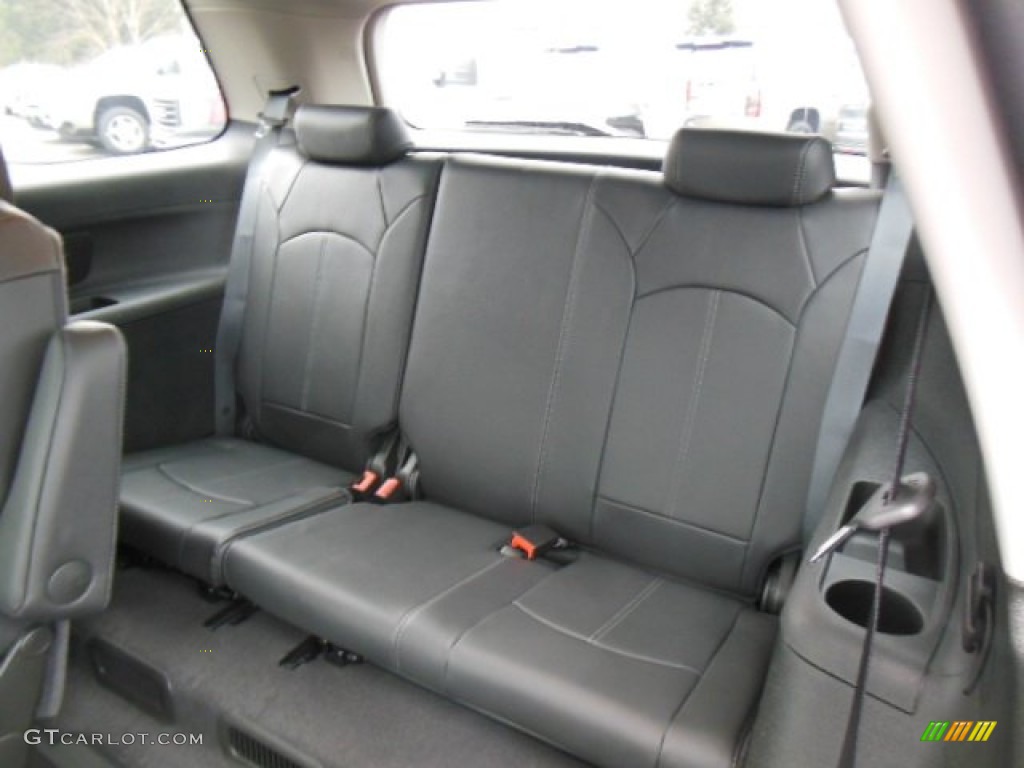 Ebony Interior 2013 GMC Acadia SLT AWD Photo #77629028