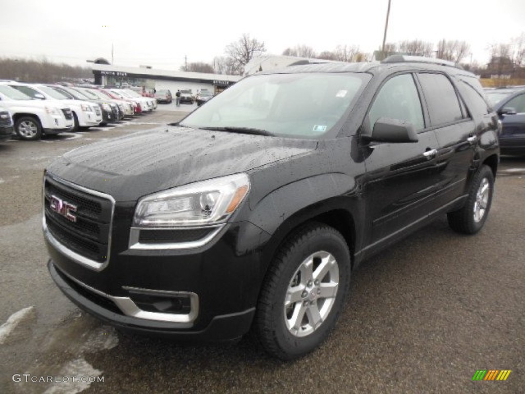 Carbon Black Metallic 2013 GMC Acadia SLE AWD Exterior Photo #77629097