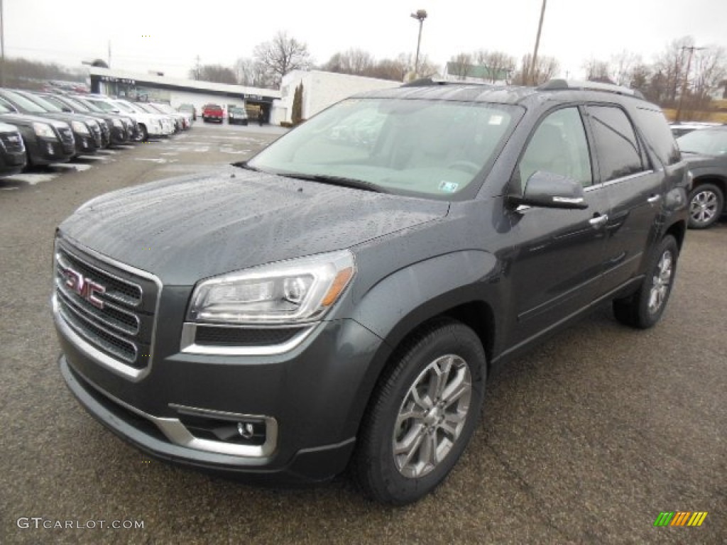 Cyber Gray Metallic 2013 GMC Acadia SLT AWD Exterior Photo #77629424