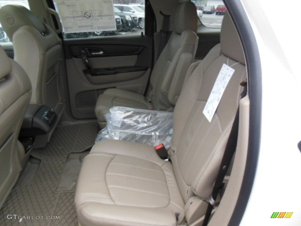 Dark Cashmere Interior 2013 GMC Acadia Denali AWD Photo #77630006