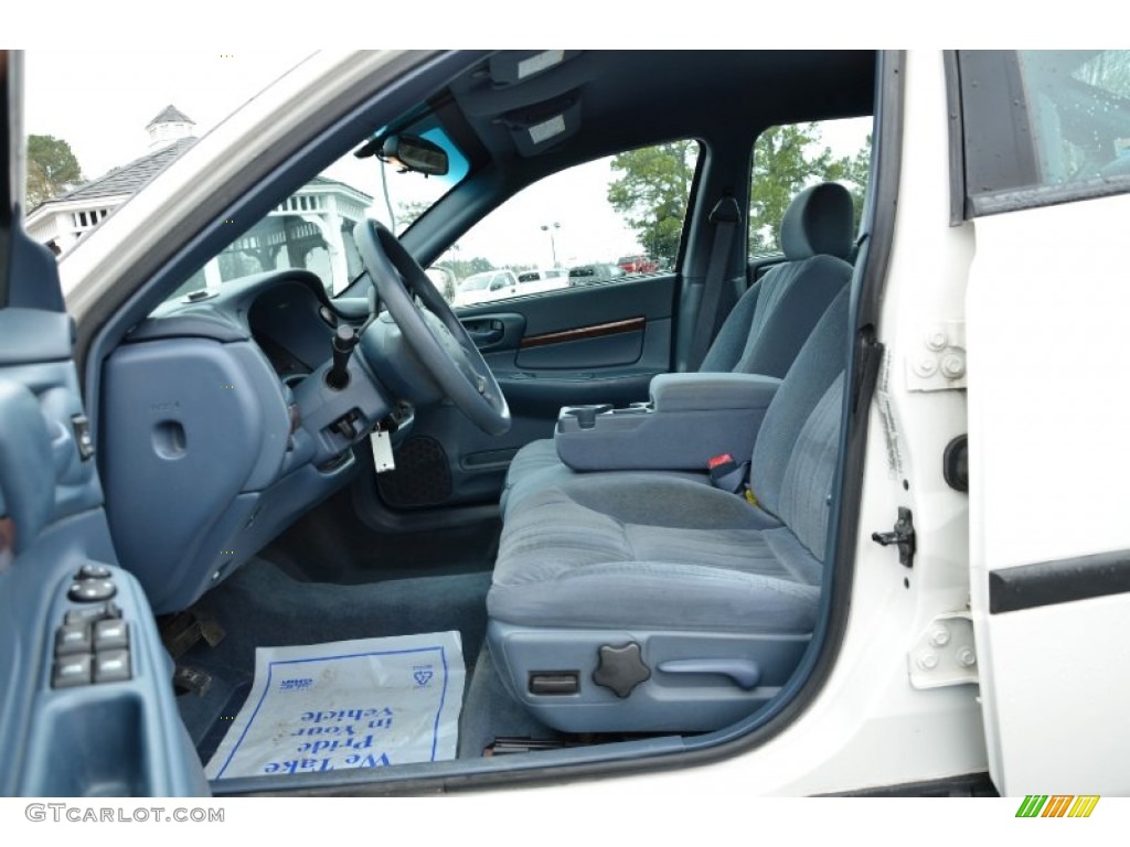 Regal Blue Interior 2004 Chevrolet Impala Standard Impala Model Photo #77630051