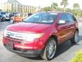 2008 Redfire Metallic Ford Edge SE  photo #7