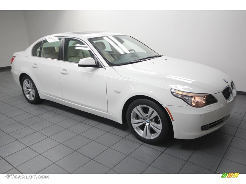 Alpine White 2010 BMW 5 Series 528i Sedan Exterior Photo #77631247