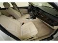 Cream Beige Front Seat Photo for 2010 BMW 5 Series #77631754