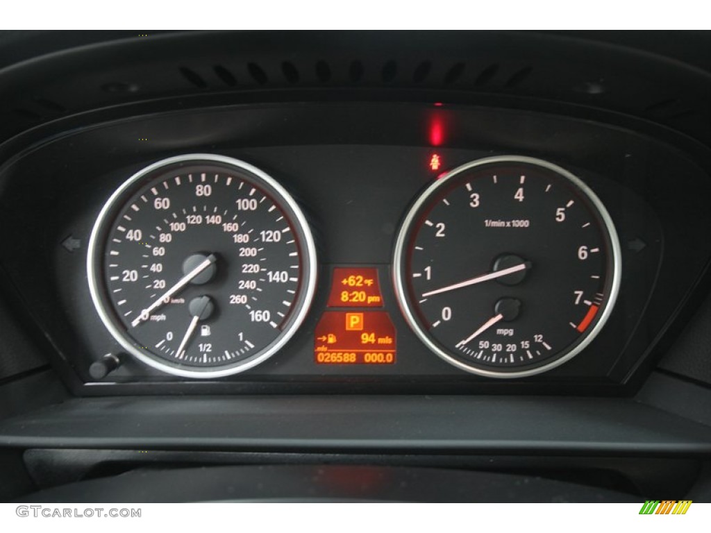 2010 BMW 5 Series 528i Sedan Gauges Photo #77631844