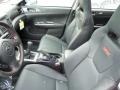  2013 Impreza WRX Limited 4 Door WRX Carbon Black Interior