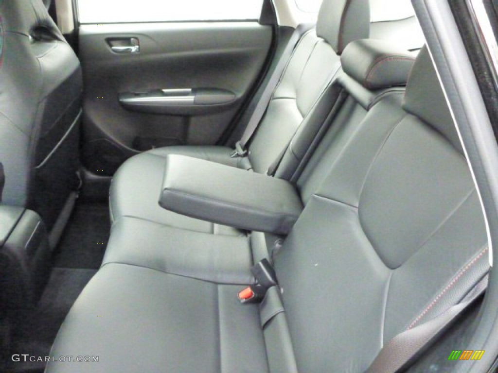 2013 Subaru Impreza WRX Limited 4 Door Rear Seat Photo #77631892