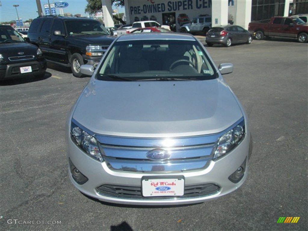 2011 Fusion SE V6 - Ingot Silver Metallic / Charcoal Black photo #2