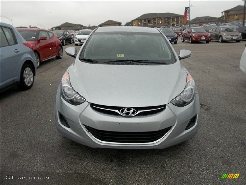 2012 Elantra GLS - Silver / Gray photo #1