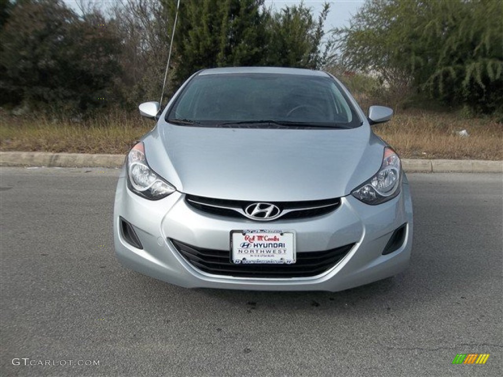 2012 Elantra GLS - Silver / Gray photo #3