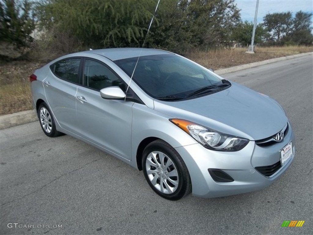 2012 Elantra GLS - Silver / Gray photo #7