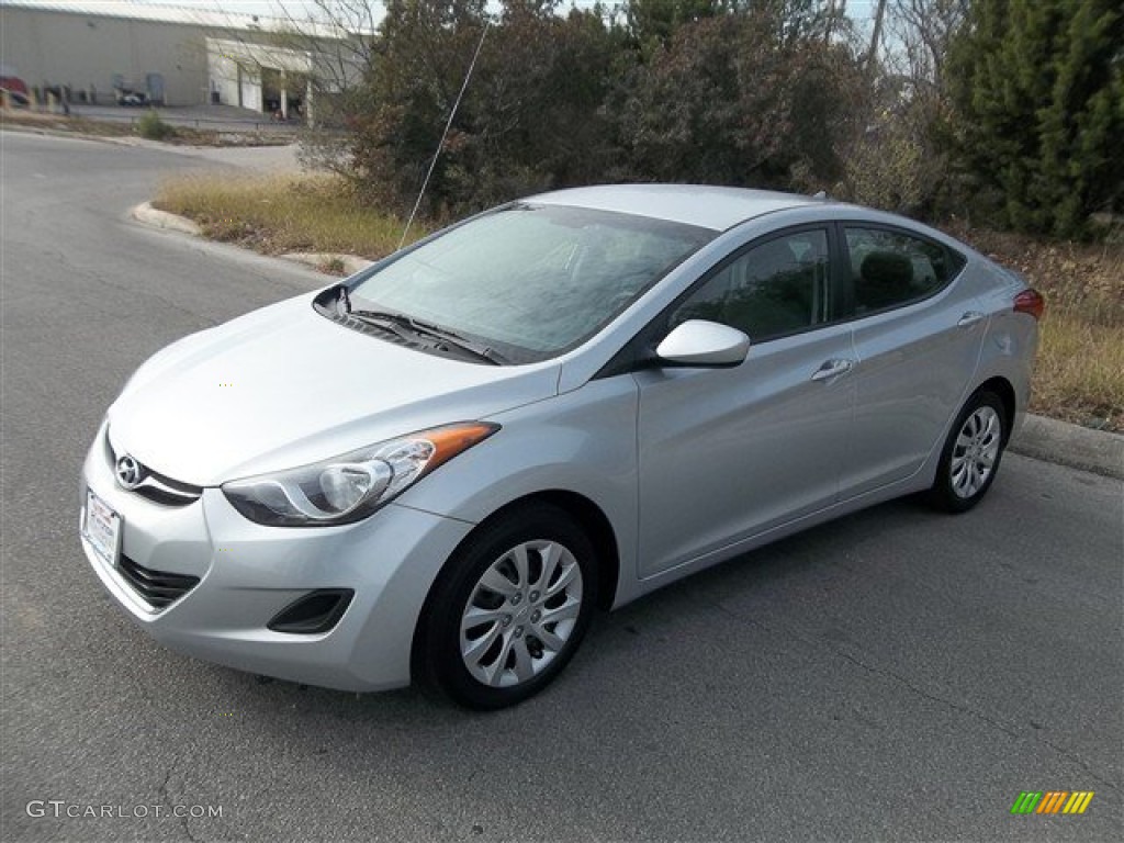 2012 Elantra GLS - Silver / Gray photo #10