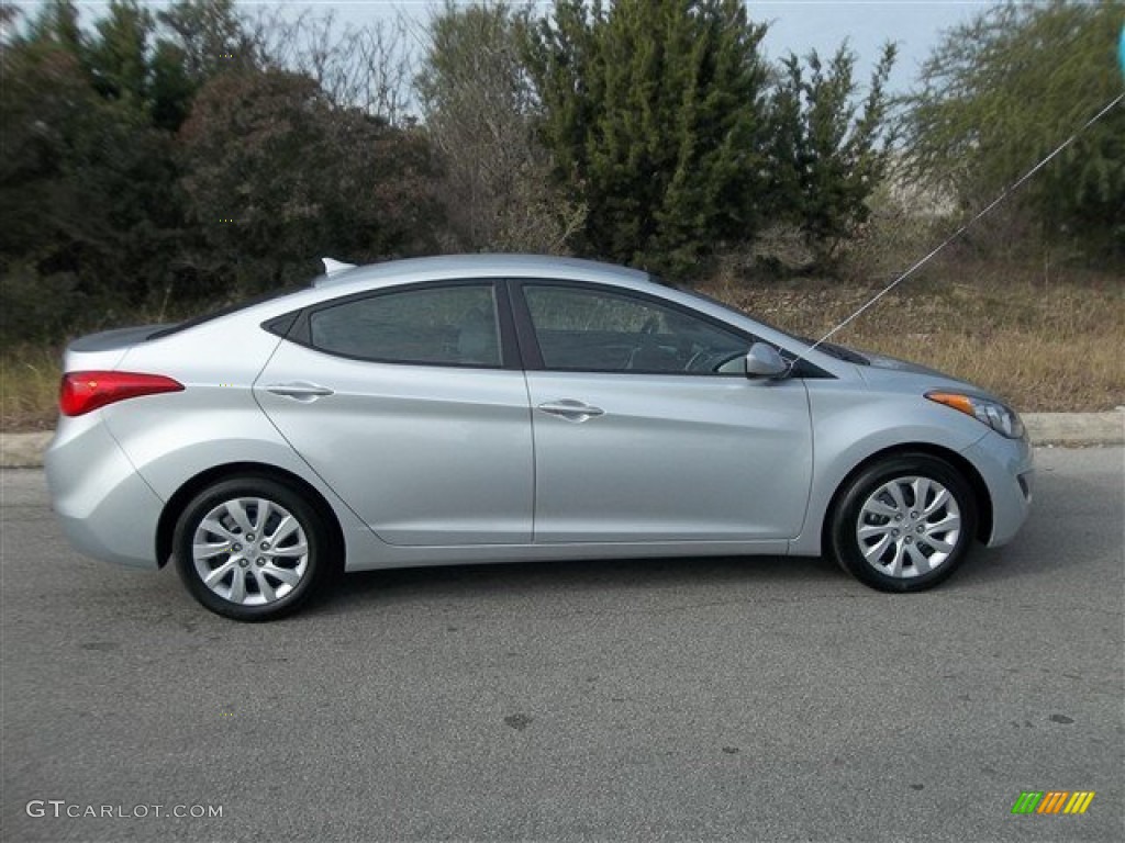 2012 Elantra GLS - Silver / Gray photo #12