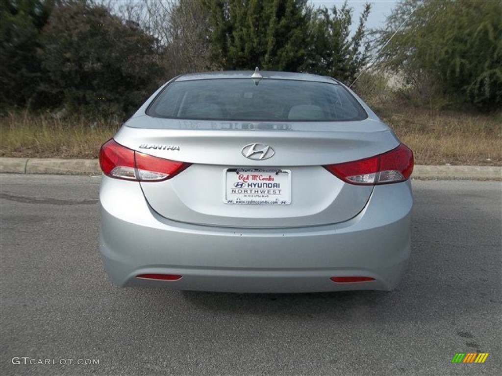 2012 Elantra GLS - Silver / Gray photo #13
