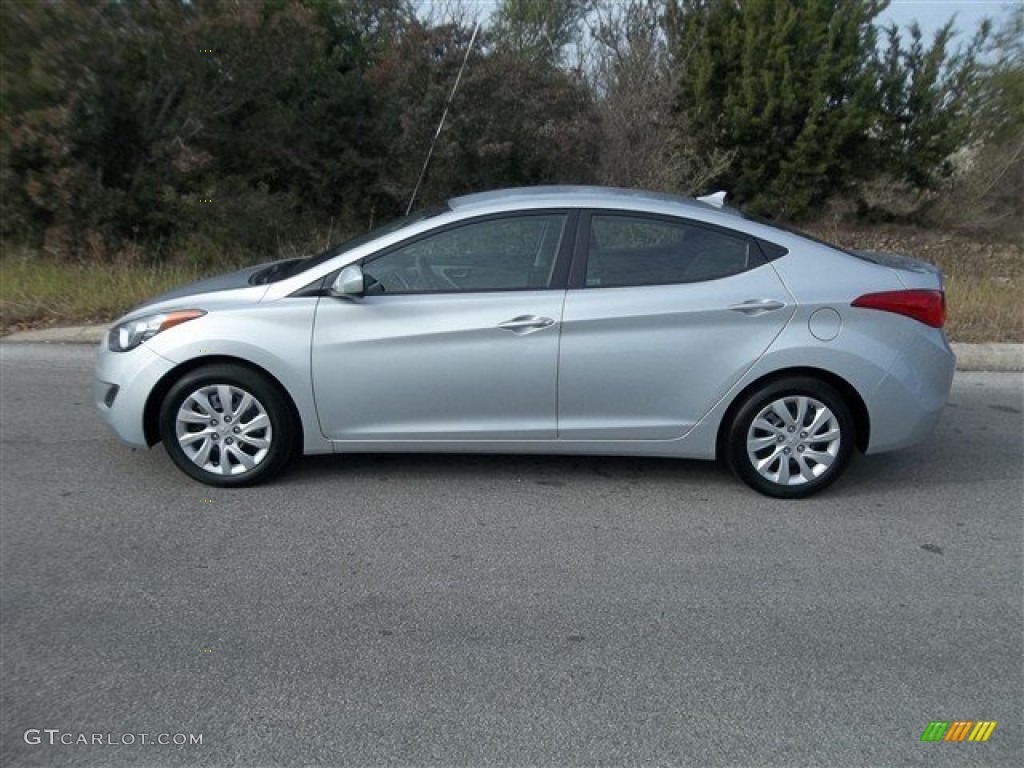 2012 Elantra GLS - Silver / Gray photo #19