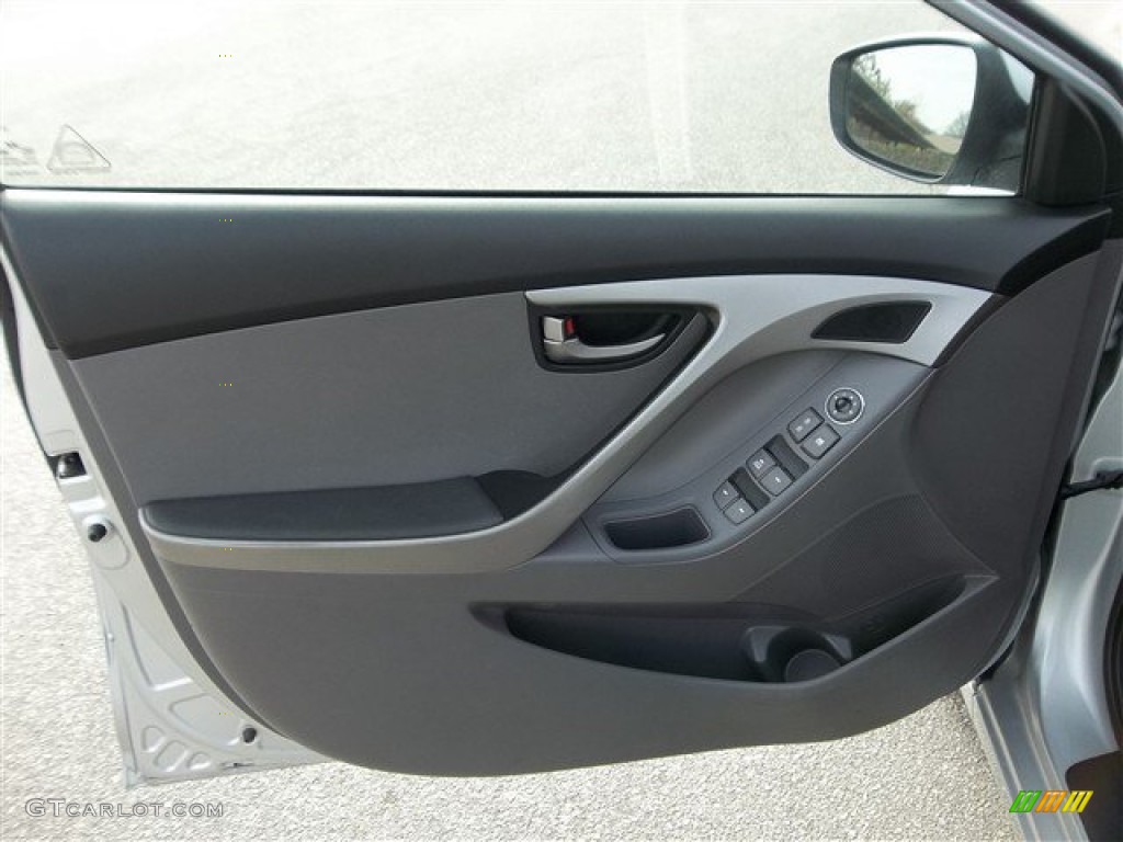 2012 Elantra GLS - Silver / Gray photo #22