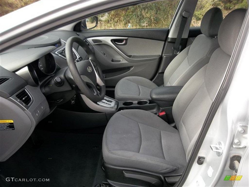 2012 Elantra GLS - Silver / Gray photo #24